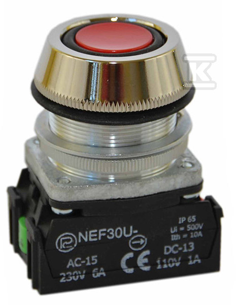 NEF30-UK XY - red control button - W0-NEF30-UK XY C